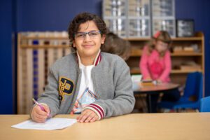 Student in Classroom